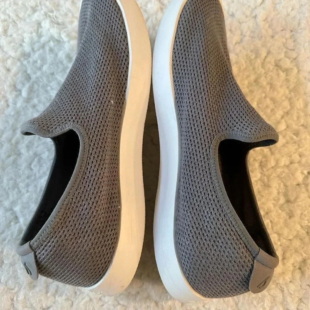 Allbirds Tree Loungers Mens 12 Charcoal Grey‎ Slip On Sneakers Shoes